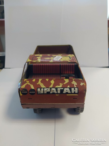 Régi Orosz fém játék teherautó