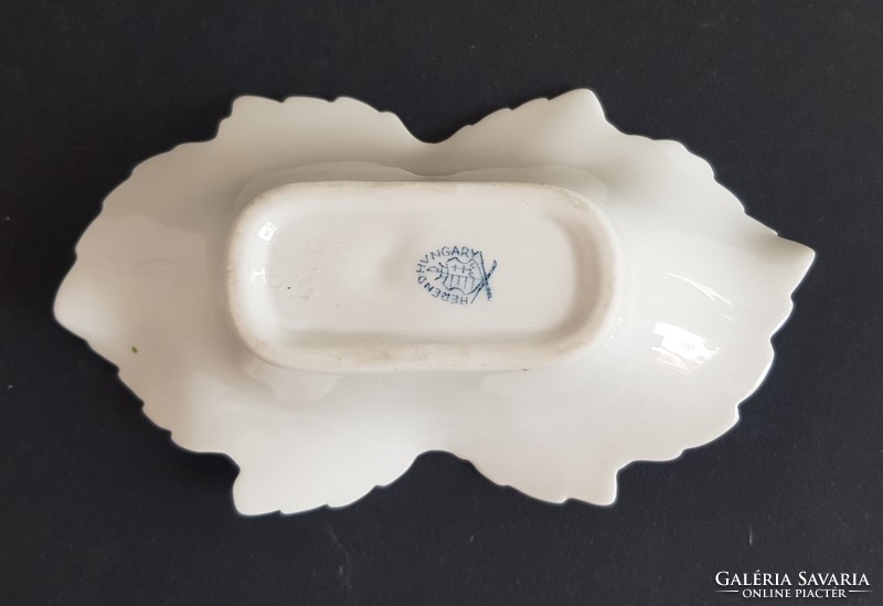 Herend Victorian patterned ring holder serving bowl