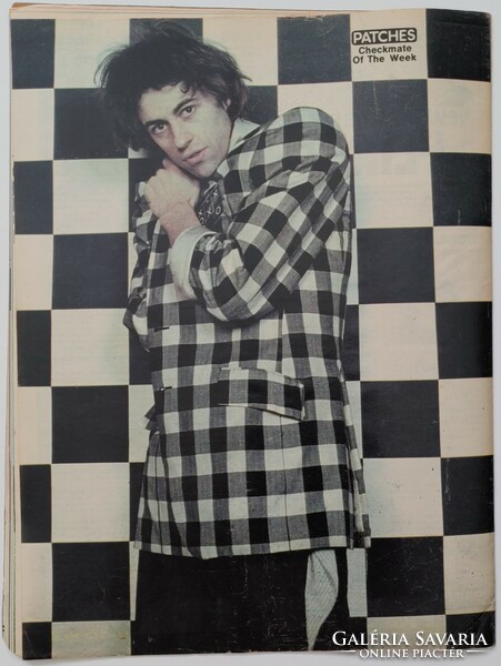 Patches magazin 80/6/7 Buggles + Bob Geldof poszterek Sting