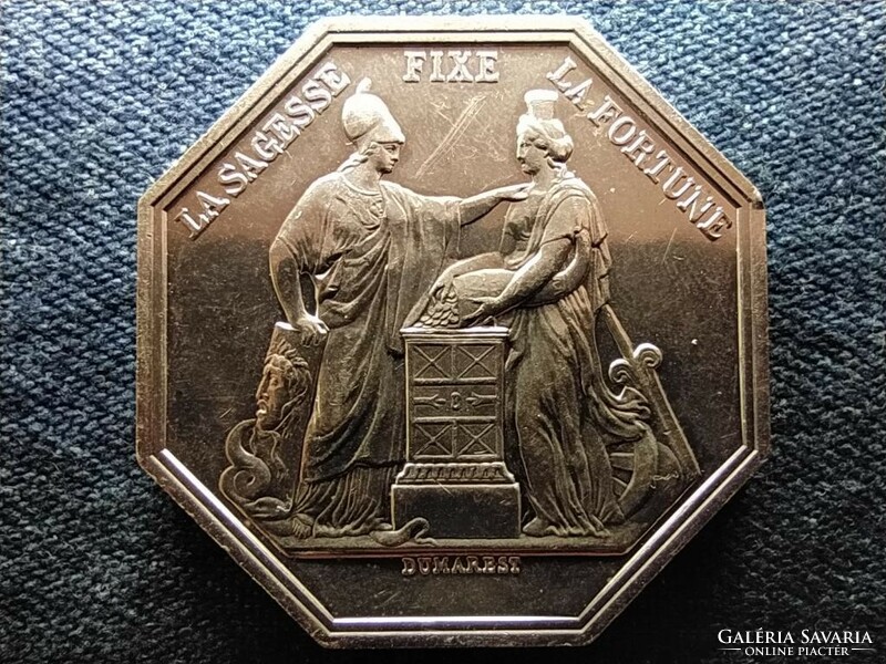 Franciaország A francia bank 1832 .900 ezüst érem 25g 36mm (id65249)