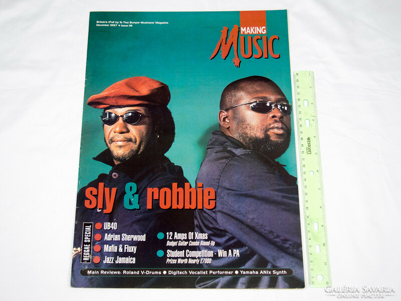 Making Music magazin 97/12 Sly & Robbie UB40 Adrian Sherwood Mafia Moby