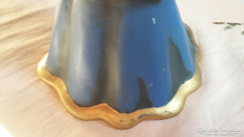 Old thun ceramic candle holder angel