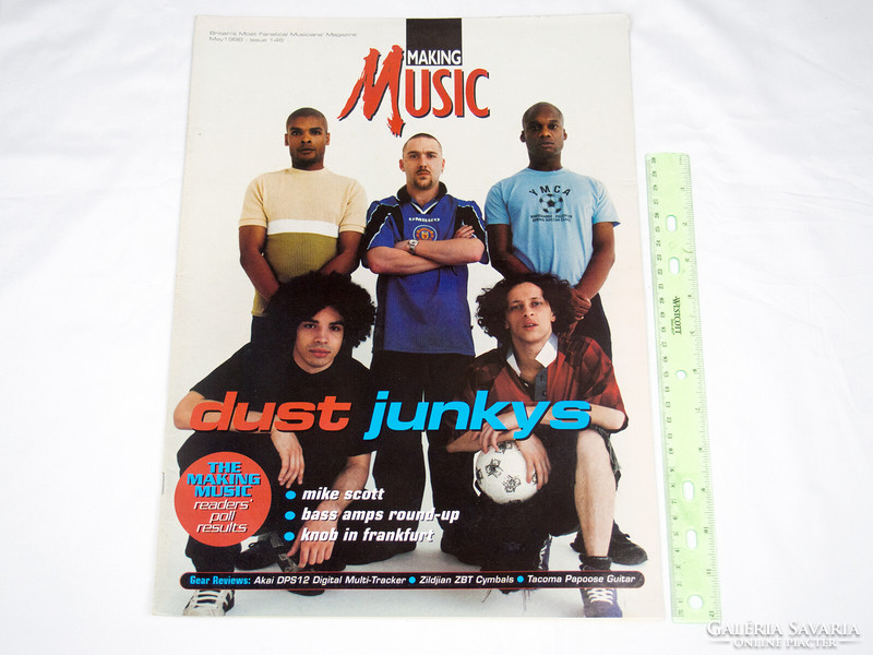 Making music magazine 98/5 dust junkys mike scott keith more tears for fears black sabbath