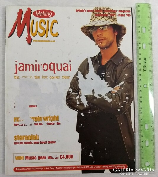 Making Music magazin 01/9 Jamiroquai Rufus Wainwright Stereolab Zero 7 Prince