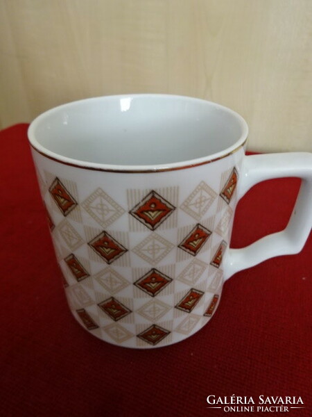 Chinese porcelain mug, three pieces for sale, height 9.5 cm. Jokai.