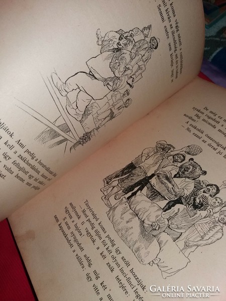 1912. Bocs Bálint :Tányértalpú koma csodálatos kalandjai Amerikában mesekönyv GYŰJTŐI csemege