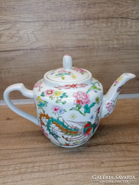 Chinese coffee set - familie rose