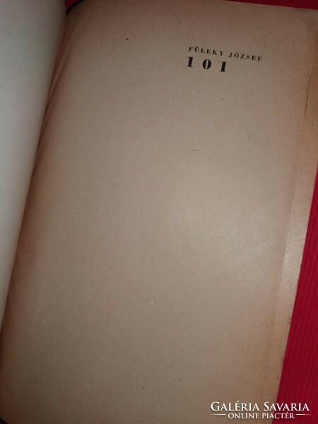 1943. József Füleky: 101 of what and how technology is made 101 achievements Barkóczy edition