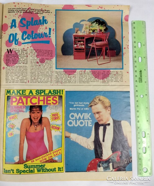 Jackie magazin 82/7/17 Soft Cell Modern Romance Classix Nouveaux Stranglers