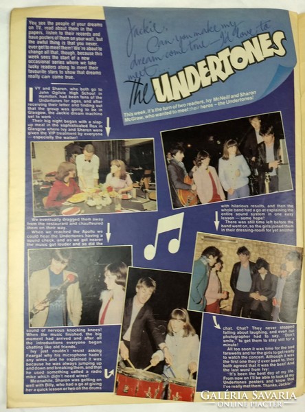 Jackie magazin 81/7/18 Duran Undertones Rainbow Whitesnake Iron Maiden