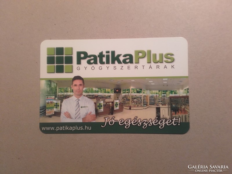 Hungary, card calendar - Patikaplus pharmacies 2018