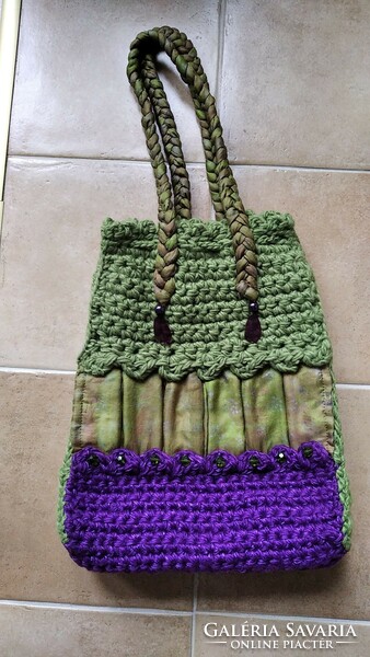 Unique handmade shoulder bag 2.