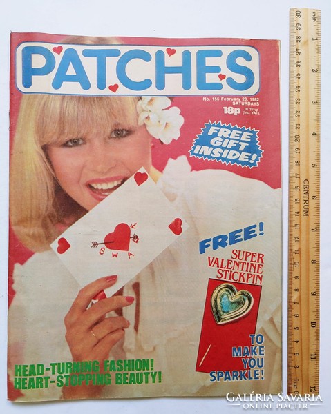 Patches magazin 82/2/20 Phil Oakey poszter The Human League