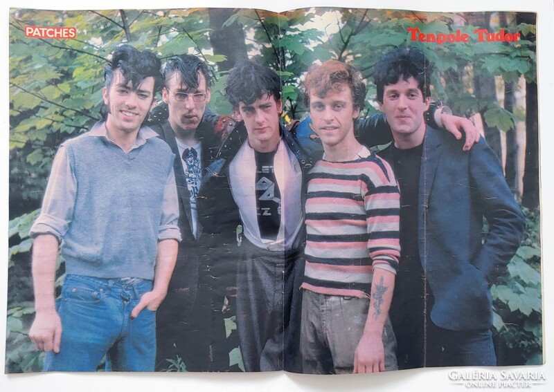 Patches magazin 81/11/7 Tenpole Tudor poszter Depeche Mode