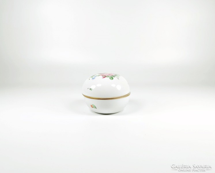 Herendi, WC pattern bonbonier, hand-painted porcelain, flawless! (J320)