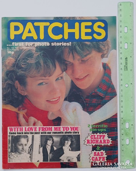 Patches magazin 81/2/14 Cliff Richard + Sad Café poszterek