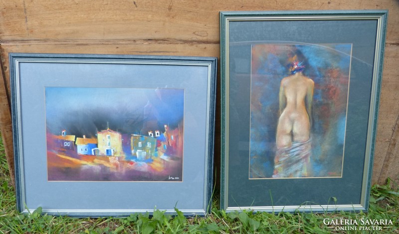 2 pcs. Contemporary painting