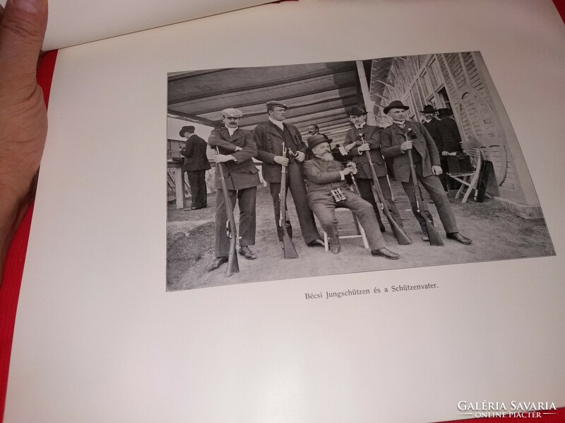 Antique Hungarian a / 3 photo series from the 22nd May 1904 - Szentlőrinc shooting competition in beautiful condition