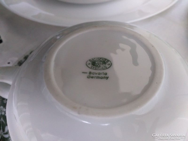Bavaria bauscher weiden soup cups + coasters