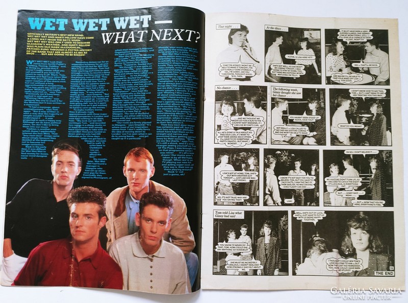 Patches magazin 88/5/20 Pet Shop Boys + Lloyd Cole poszterek Brookside Wet Wet Wet