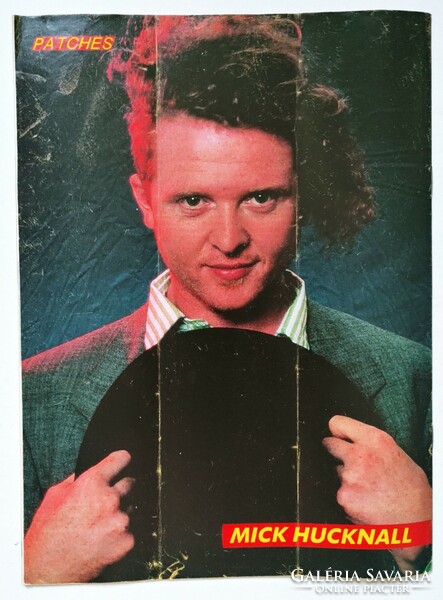 Patches magazin 88/3/18 Lloyd Cole + Mick Hucknall poszterek Pet Shop Boys Sugarcubes