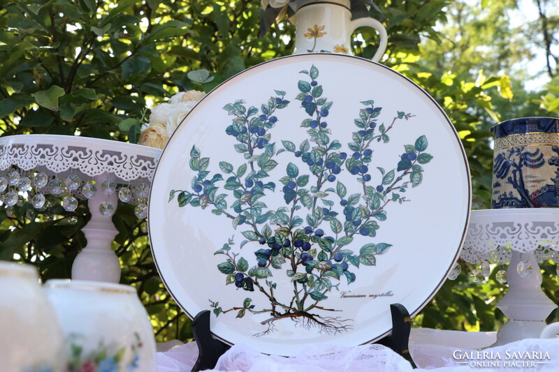 Villeroy botanica cake plate