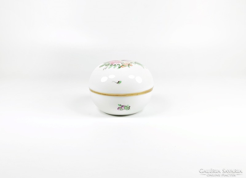 Herendi, WC pattern bonbonier, hand-painted porcelain, flawless! (J320)