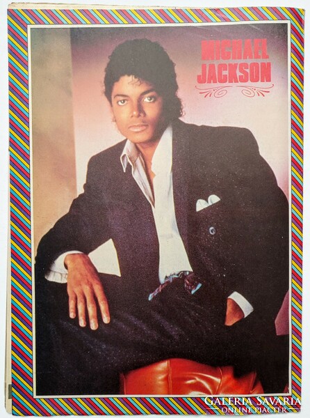 Girl magazin 83/9/24 Michael Jackson poszter + Carling Bassett Kid Creole Jennifer Beals Rod Stewart