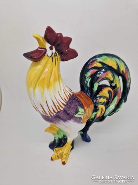 Antique English Wedgwood & Co rooster animal figurine 21cm