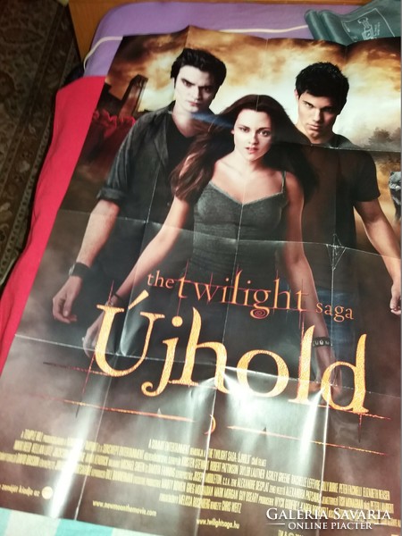 Cult dvd movie package: twilight trilogy double disc version with giant movie poster 68x47 collectors