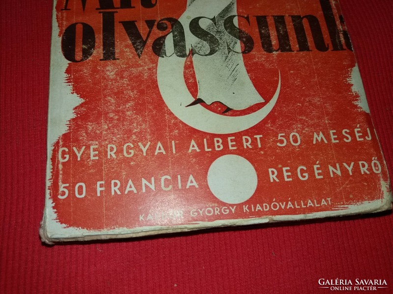 1946. What should we read? Albert Gyergyai tells about 50 French novels