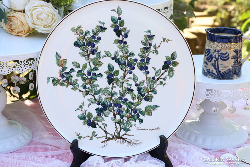 Villeroy botanica cake plate