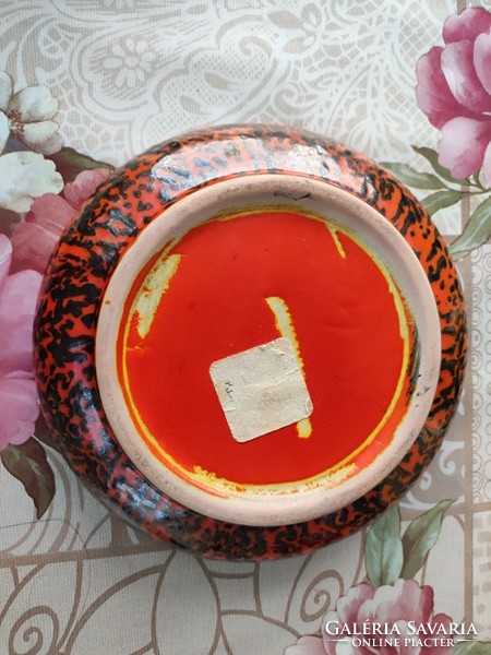 Ceramic pond head ashtray