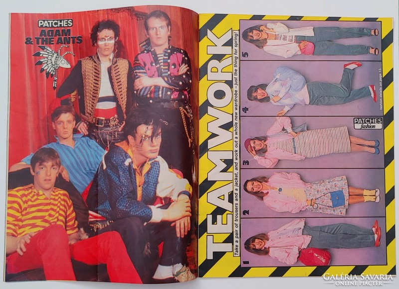 Patches magazin 81/4/11 Adam And The Ants poszter Top Of The Pops