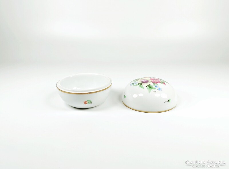 Herendi, WC pattern bonbonier, hand-painted porcelain, flawless! (J320)