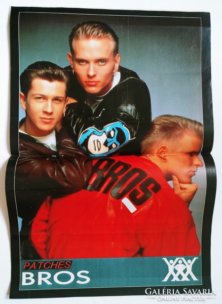 Patches magazin 88/10/7 Bros + Nathan Moore Brother Beyond poszterek Transvision Vamp The Mission