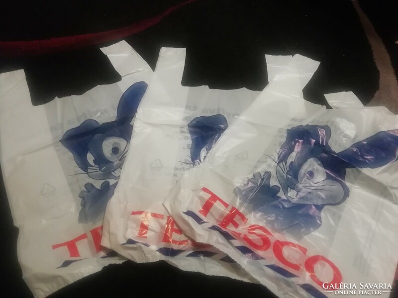 Tesco rabbit from a rare retro bag collection