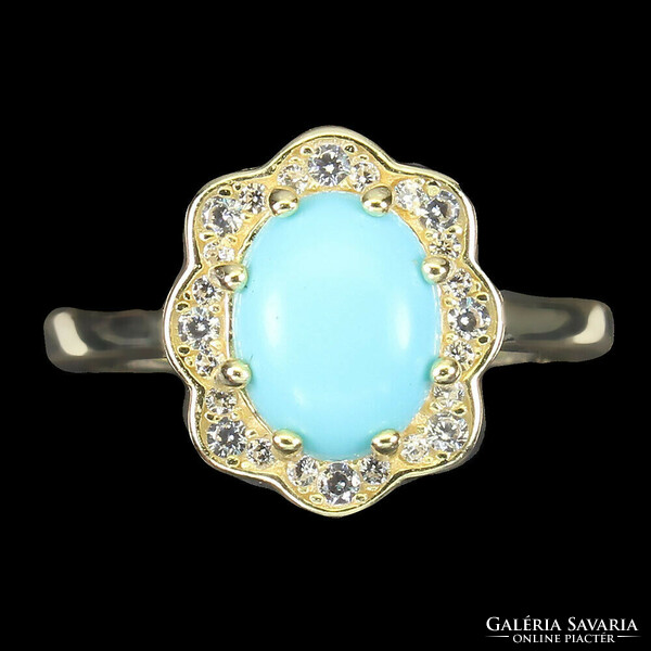 52 And real turquoise 925 silver ring