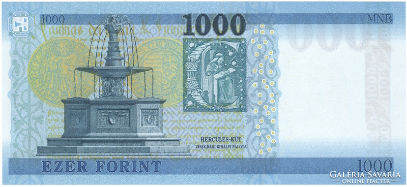 1000 Forint - 2017 DC - UNC - Alacsony sorszám!