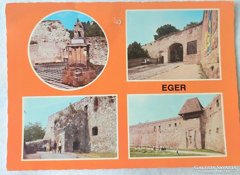 Eladó képeslap ,Eger .