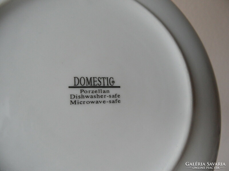 DOMESTIC porcelán gyerek tányér ( 2 db. )