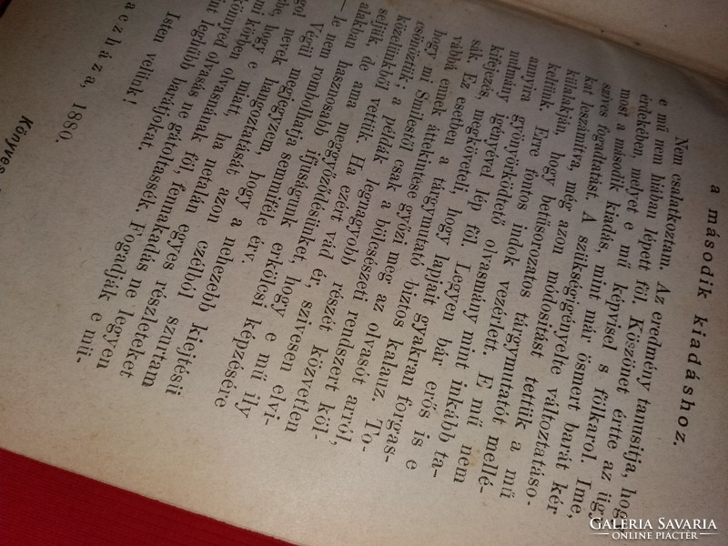 1880. Samuel smiles - book Kálmán tóth: character character-decency personality according to pictures légrády