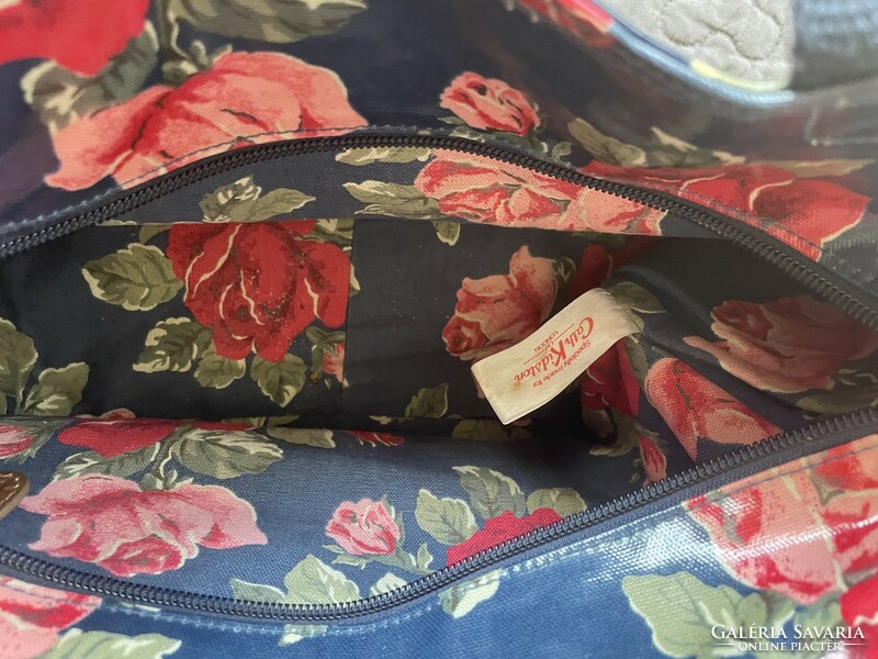 Cath kidston wonderful pink oil clothes bag