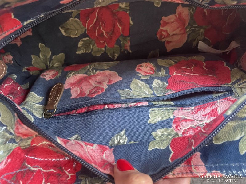 Cath kidston wonderful pink oil clothes bag