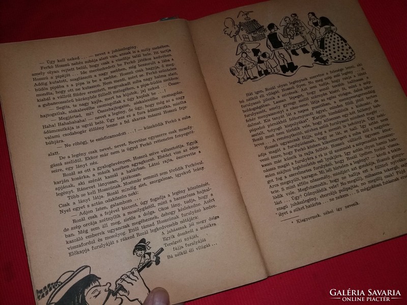 1947. Zajk Emil: Hétszinű szivárvány RITKA képes mesekönyv képek szerint Dante Könyvkiadó