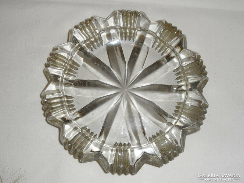 Art deco glass ashtray, ashtray