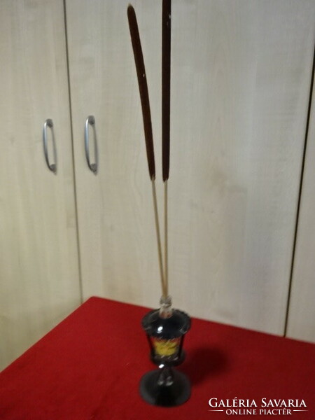 Metal drink holder from the 70s. Its height is 13 cm. Jokai.