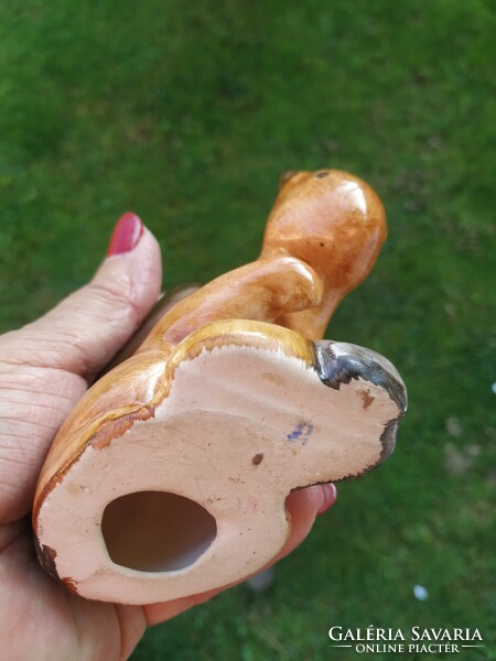 Ceramic squirrel for sale! Ceramic sculpture for sale! 12 Cm