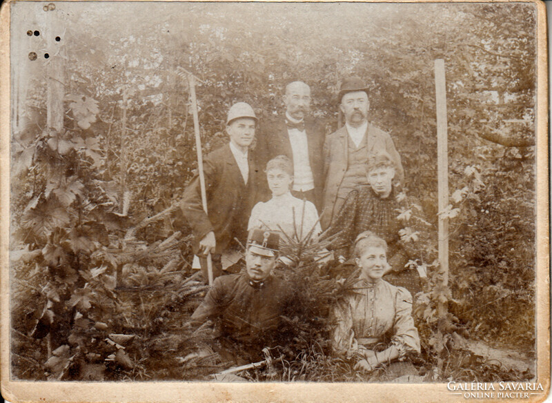 Hardback photo, cabinet portrait, Germany v. Austria