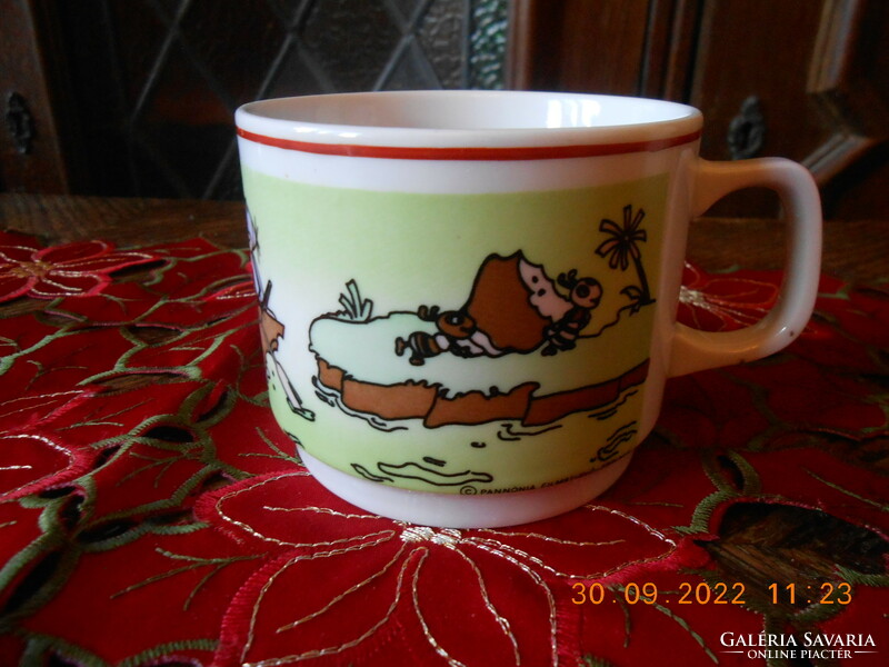 Mug with Zsolnay's fairy tale pattern